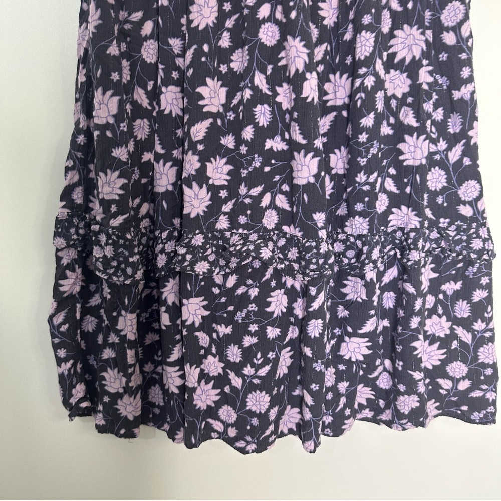 Cat & Jack purple floral sundress L10/12 - Picture 6 of 14
